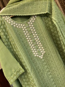 Maria B 1022 C Georgette With Sifli Work Pakistani Suits