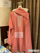 Maria B 1022 C Georgette With Sifli Work Pakistani Suits