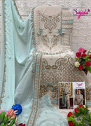 Sajida SD 1038 Georgette With Heavy Embroidered With Khatli Work Pakistani Suits