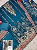Shree Fabs KT 246 Pure Viscous Maslin Digital Print And Hand Work Pakistani Suits