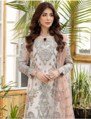 KF 149 Butterfly Net With Sequence Embroidery With Diamond Work Pakistani Suits