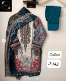 Sapphire Jazmin 143 Readymade Lawn With Heavy Multiple Patches Suits