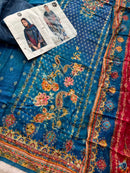 Mehboob Tex 1694 Pure Viscose Maslin Digital Print With Aari Handwork Pakistani Suits