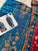 Mehboob Tex 1694 Pure Viscose Maslin Digital Print With Aari Handwork Pakistani Suits