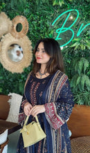 Aasha Designer 1102 Pure Cotton Print With Heavy Self Embroidery Work Pakistani Suits