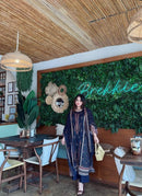 Aasha Designer 1102 Pure Cotton Print With Heavy Self Embroidery Work Pakistani Suits