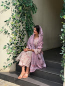 Jihan 3622 Cotton With Fancy Heavy Self Embroidery Worked Pakistani Suits