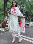 Sonu 8969 Pure Viscose Chanderi With Sequence Embroidery Work Casual Kurti