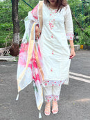 Sonu 8969 Pure Viscose Chanderi With Sequence Embroidery Work Casual Kurti