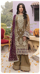 Sajida Designer SD 1045 Khushbu Georgette Heavy Embroidered With Khatli Work Pakistani Suits