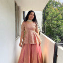 ZSR 3136 Dusty rose whimsy Crunchy Silk