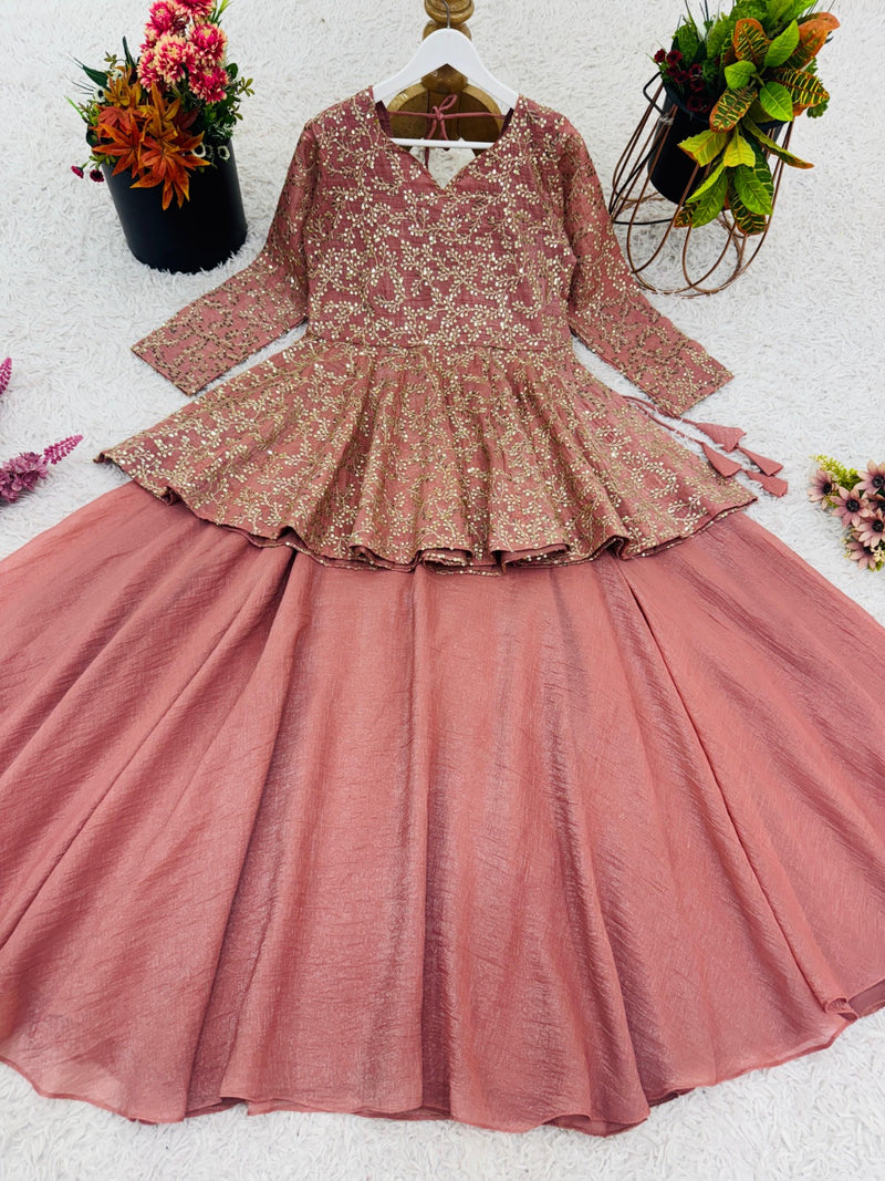 ZSR 3136 Dusty rose whimsy Crunchy Silk