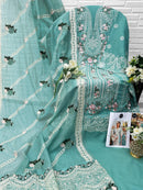 Mehboob Tex 1702 Pure Cotton With Heavy Self Embroidery Work Pakistani Suits