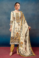 Jihan 3822 C Pure Viscous Muslin Digital Print With Exclusive Aari N Handwork Pakistani Suits