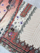 Jihan 3822 B Pure Viscous Muslin Digital Print With Exclusive Aari N Handwork Pakistani Suits