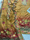 Mehboob Tex 1691 D Pure Viscose Maslin Digital Print With Aari Handwork Pakistani Suits