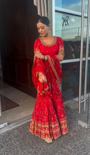 NF 1228 Heavy Faux Georgette Sequence Embroidery Work Designer Party Wear Suits