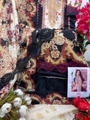 Taj Creations 588 Pure Cotton Print With Heavy Embroidery Work Pakistani Suits