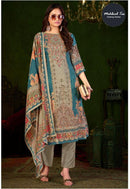 Mehboob Tex 1679 D Pure Viscose Maslin Digital Print With Aari Handwork Pakistani Suits
