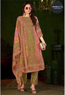 Mehboob Tex 1679 E Pure Viscose Maslin Digital Print With Aari Handwork Pakistani Suits