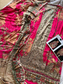 Mehboob Tex 1679 B Pure Viscose Maslin Digital Print With Aari Handwork Pakistani Suits