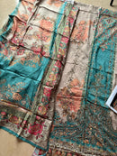 Mehboob Tex 1679 D Pure Viscose Maslin Digital Print With Aari Handwork Pakistani Suits