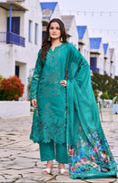 Affan Creation R 62 Roman Silk With Heavy Embroidery Boring Work Suits