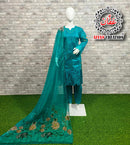 Affan Creation R 62 Roman Silk With Heavy Embroidery Boring Work Suits