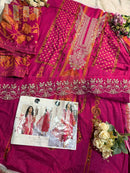 Mehboob Tex 1677 Pure Cotton Print With Self Embroidery Work Pakistani Suits