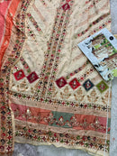 Mehboob Tex 1708 Pure Viscose Maslin Digital Print With Aari Handwork Pakistani Suits