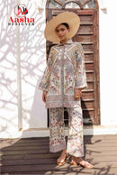 Aasha Designer 10021 Modal Sattin Print Cord Set