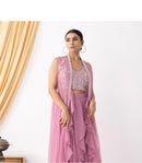 BE 332 B Three Piece Hand Work Western Outfit For Trendy Wedding Season