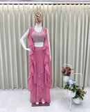 BE 332 B Three Piece Hand Work Western Outfit For Trendy Wedding Season