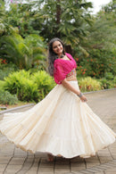KA 5037 Adorable Designer Readymade Cotton Lehenga choli Set