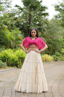 KA 5037 Adorable Designer Readymade Cotton Lehenga choli Set