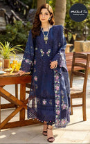 Mehboob Tex 1675 Ombre Pure Cotton With Heavy Self Embroidery Work Pakistani Suits