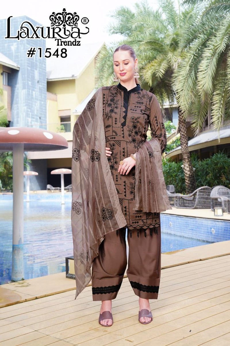 Laxuria Trendz 1548 Designer Stylish Tunic Classic Embroidery Luxury Pŕet