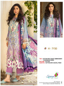 Saniya Trendz 7150 Cotton With Chikankari Embroidered Worked Pakistani Suits