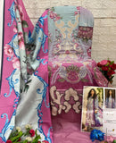 Saniya Trendz 7150 Cotton With Chikankari Embroidered Worked Pakistani Suits