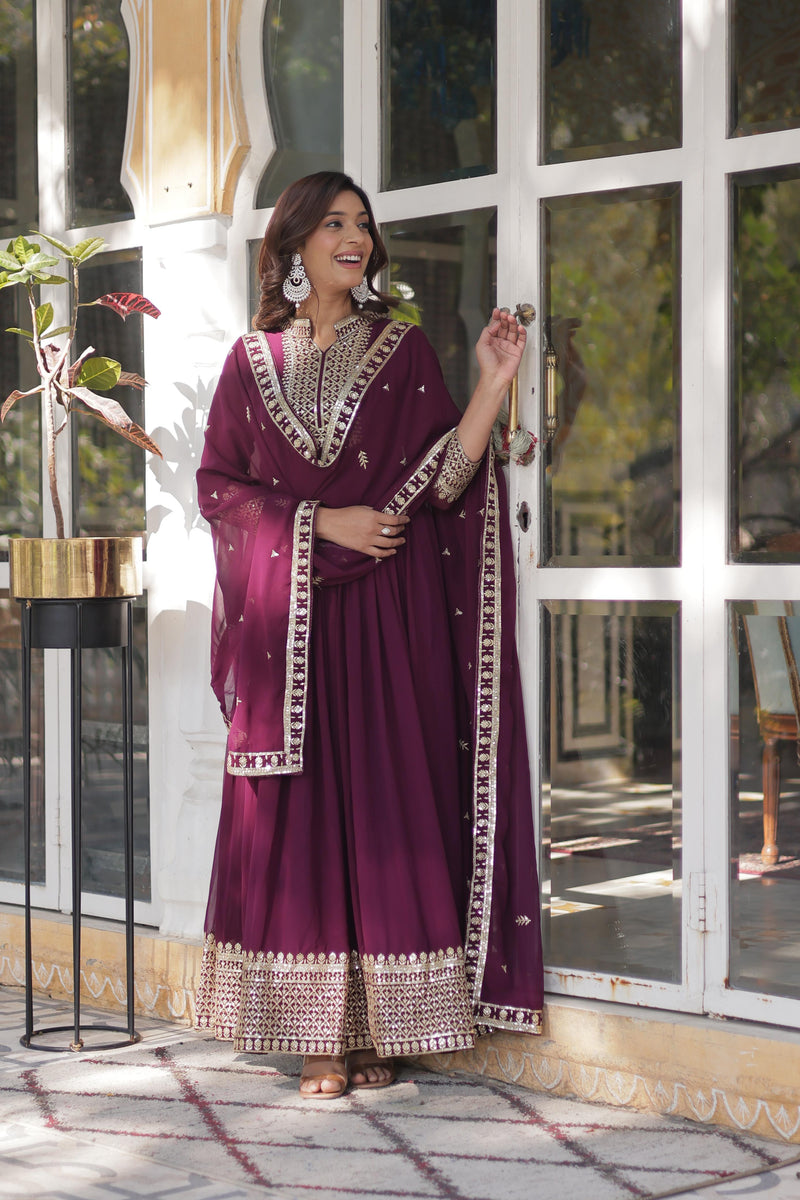 LW 9210 Get Ready To Shine With These Stunning Outfit Gown
