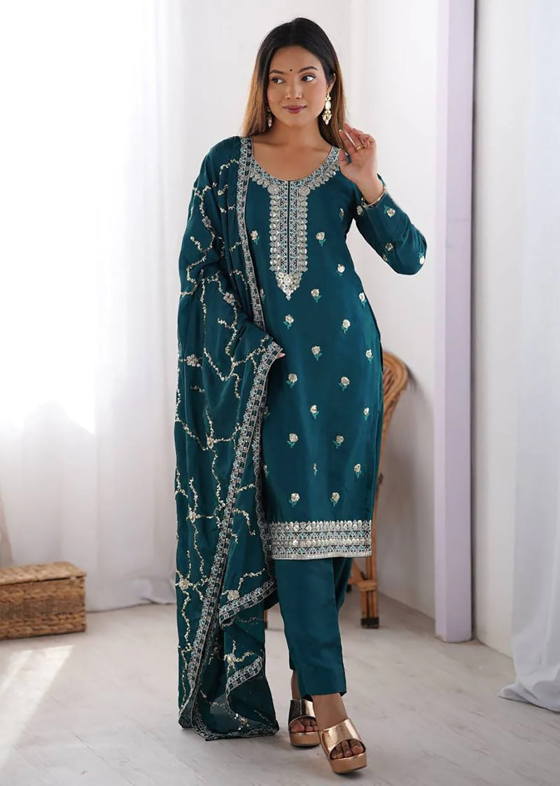 Rama Nemali Suit Tesla Embroidered Worked Suits