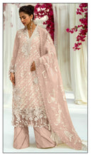 Fepic Rosemeen C 1972 B Organza Embroidered With Hand Work Pakistani Suits