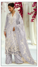 Fepic Rosemeen C 1972 C Organza Embroidered With Hand Work Pakistani Suits