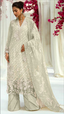 Fepic Rosemeen C 1972 Organza Embroidered With Hand Work Pakistani Suits