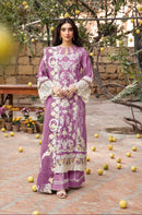 Saniya Trendz 7145 B Cotton With Chikankari Embroidered Worked Pakistani Suits
