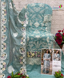 Saniya Trendz 7145 C Cotton With Chikankari Embroidered Worked Pakistani Suits