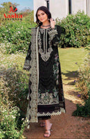 Aasha Designer 1170 Pure Cotton Print Heavy Embroidery With 2 Patches Work Pakistani Suits