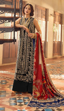 Fepic Rosemeen C 1610 B Organza Embroidered Worked Pakistani Suits