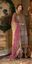 Serine S 99 D Fox Georgette Embroidered With Handwork Pakistani Suits