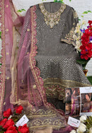 Serine S 99 D Fox Georgette Embroidered With Handwork Pakistani Suits